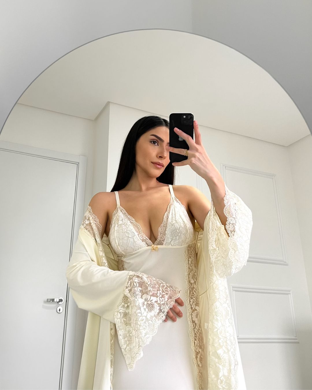 Conjunto J’adore Camisola Longa e Calcinha