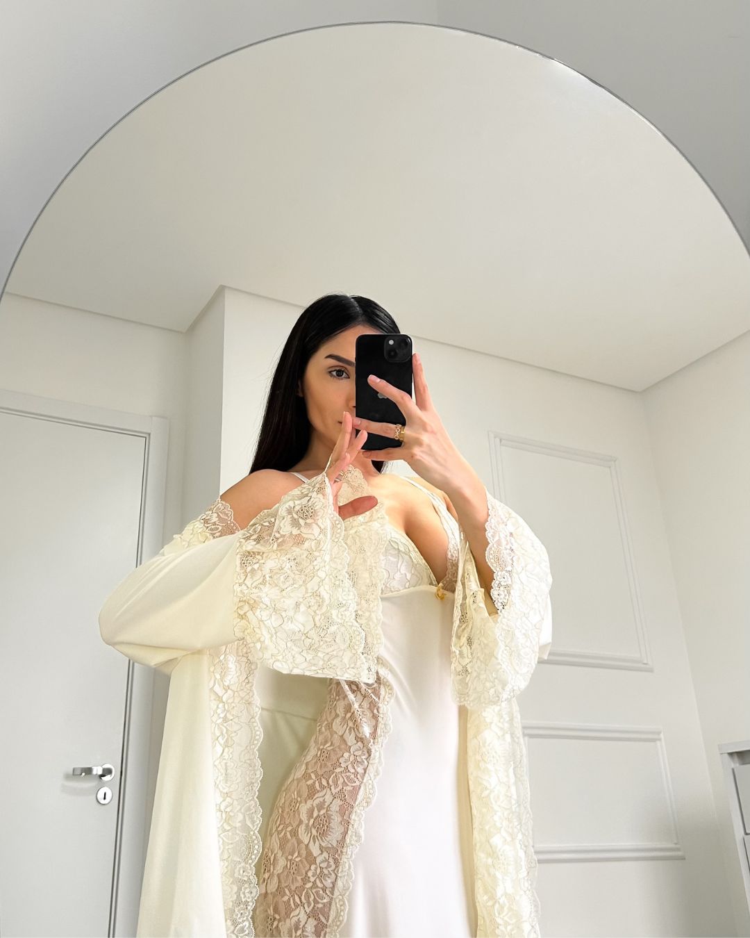 Conjunto J’adore Camisola Longa e Calcinha