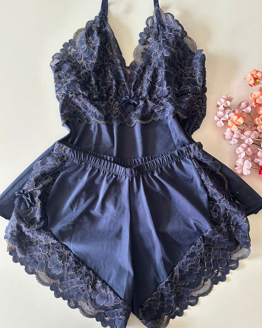 Conjunto Baby-Doll Angel Mugler